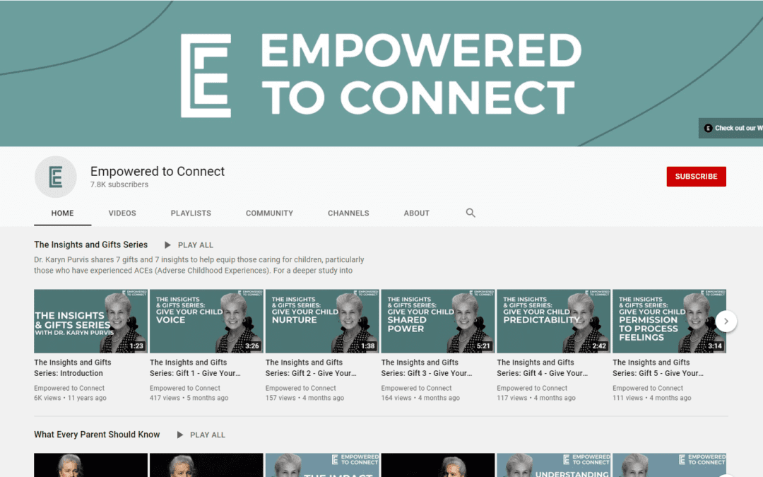 Empowered to Connect YouTube Channel 