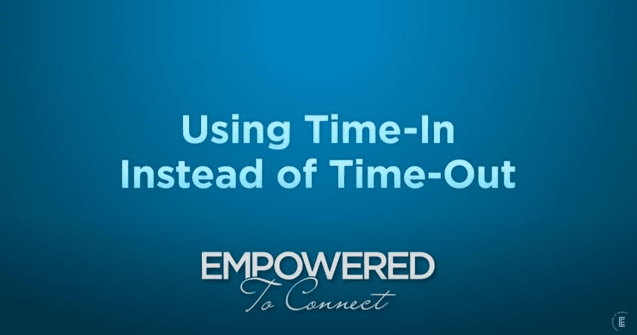 Using Time-In Instead of Time-Out