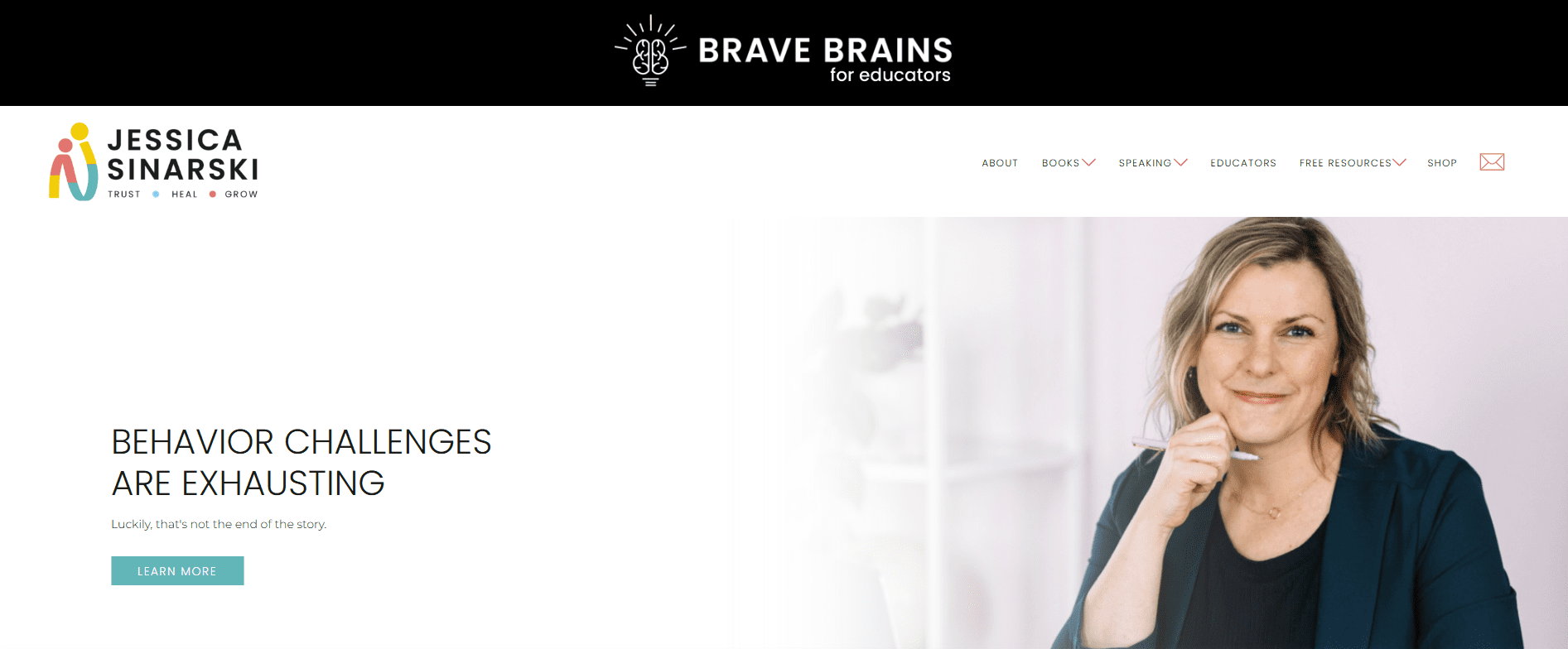 Jessica Sinarski site page